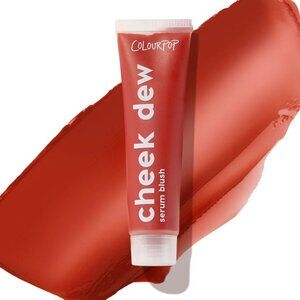 colourpop bubbles serum blush muted brick terracotta